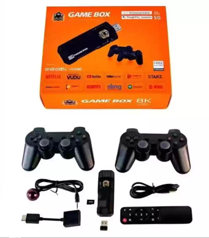 CONSOLA GAMESTICK 8K RETRO 10MIL JUEGO